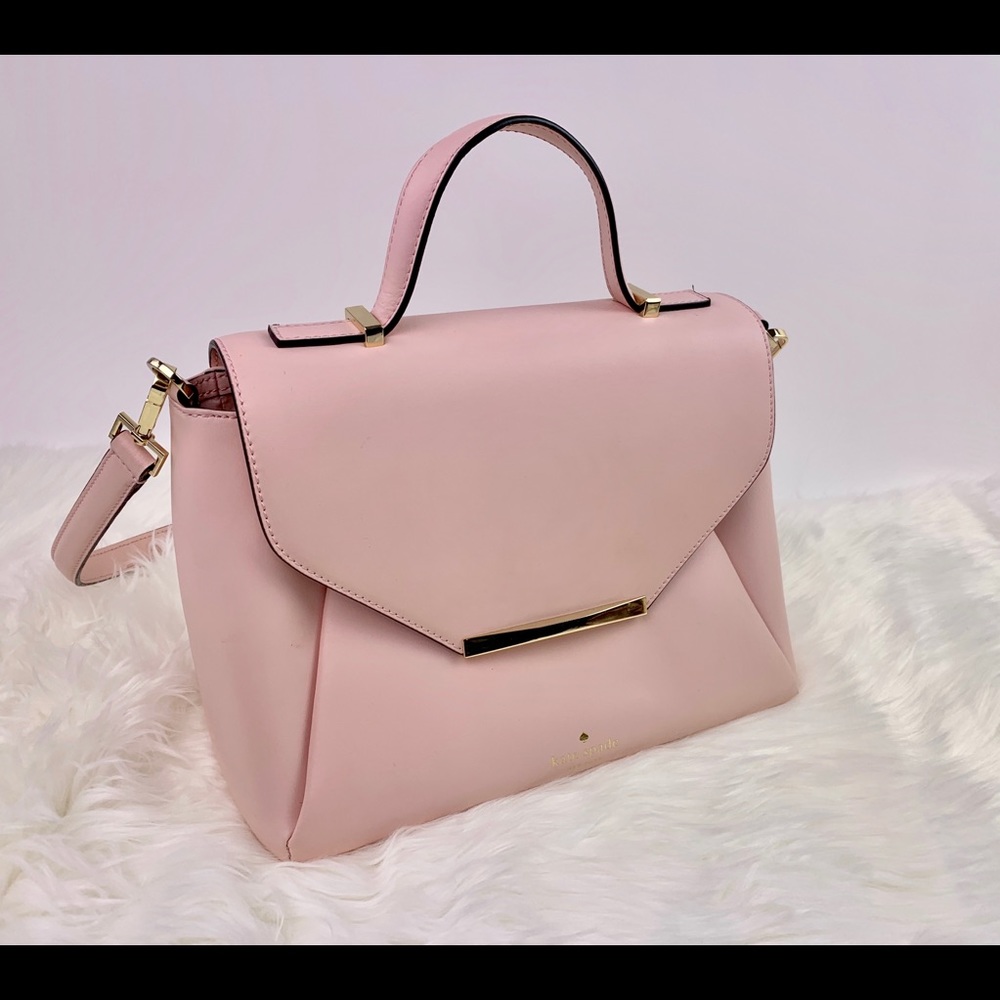 Kate Spade Pink Shoulder Bag with Modern Design